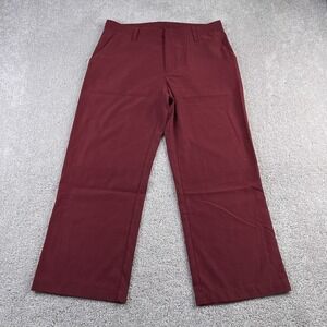 Patagonia Pants Womens 10 Red Burgundy‎ Duway Capris Hiking Outdoors